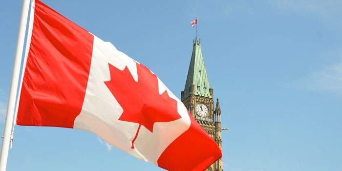 Canadian flag and the Big Bang